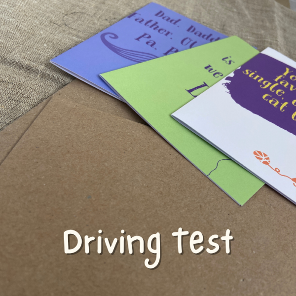 Card for Someone who has passed their driving test