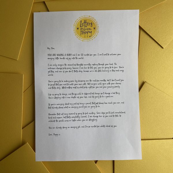 Letter for Expectant Parents – A Thoughtful Baby Shower & Pregnancy Gift - Image 3