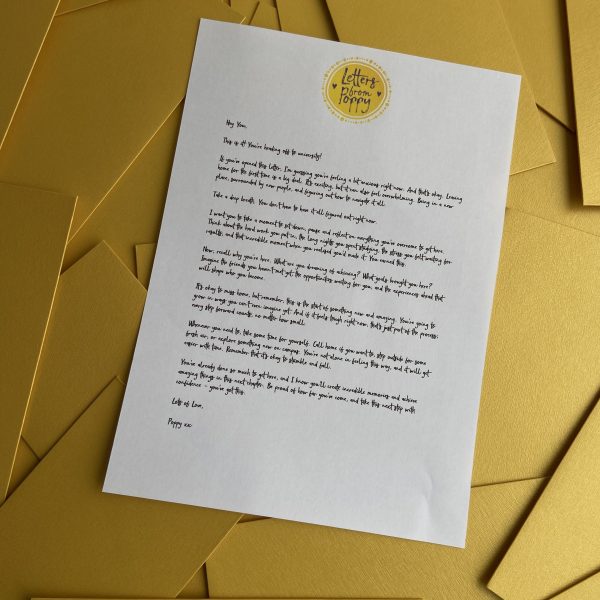 Heading to University Letter – A Personalised Keepsake for Life’s Big Moments - Image 2