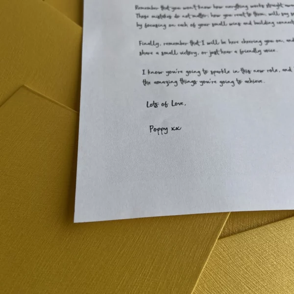 New Job Letter – Encouraging Gift for Career Change & Life’s Big Moments - Image 4
