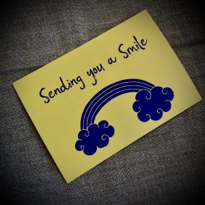 Sending You a Smile Postcard Cover
