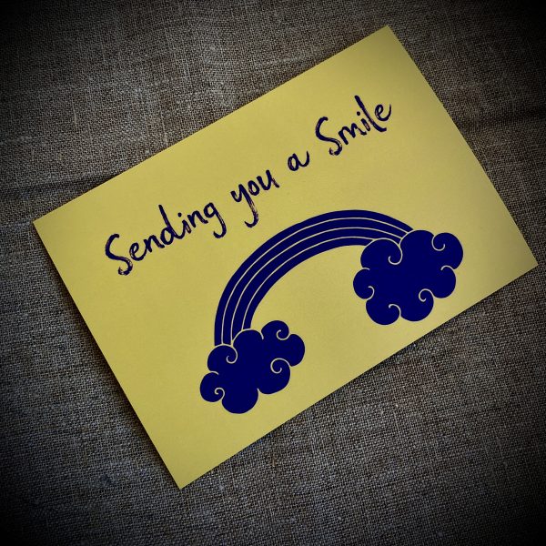 Sending You a Smile Postcard Cover