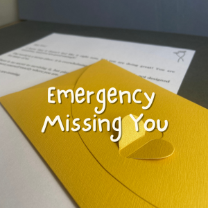 Emergency Missing You Letter Cover