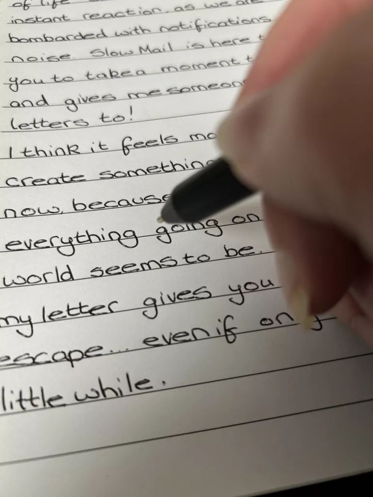 Write a letter