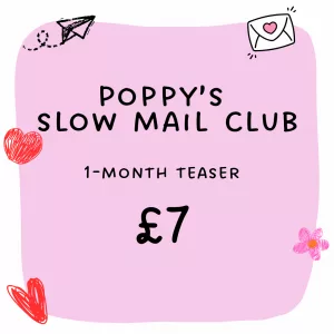 1-month Slow Mail Club Subscription