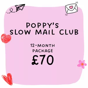 12-month Slow Mail Club Subscription